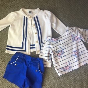 3 piece Janie and Jack set